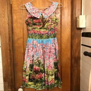 Bernie Dexter Cottagecore Cherry Blossom Dress S